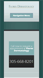 Mobile Screenshot of floresdermatologymd.com